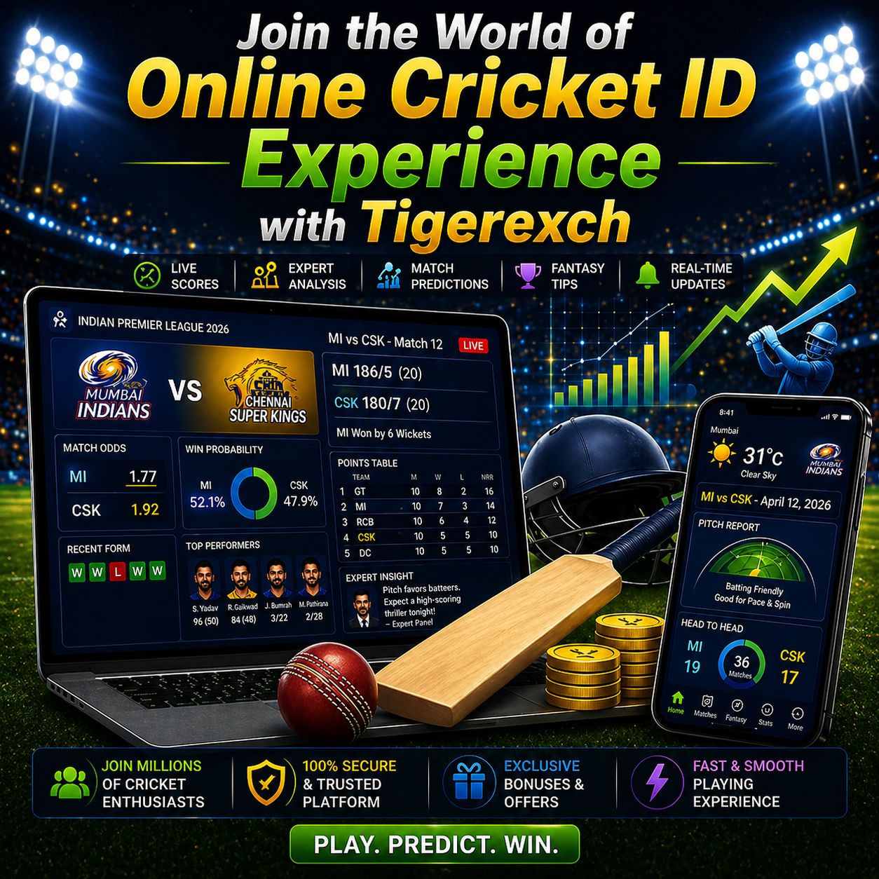 Online Cricket ID